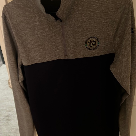 Under armor quarter zip Notre Dame US Senior open - Picture 1 of 3